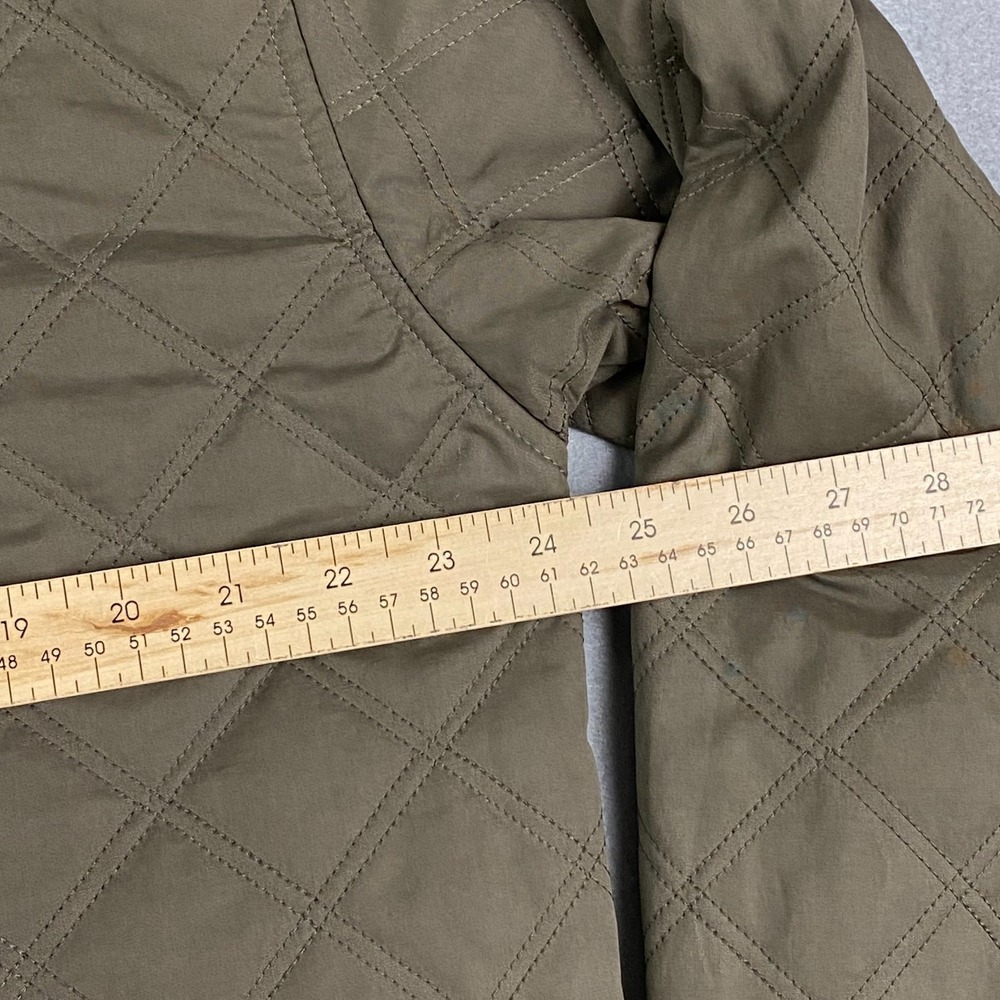 BYLT Premium Jacket Bomber Hi-Lo Reversible brown Gray Quilted Full Zip XL - Picture 10 of 15